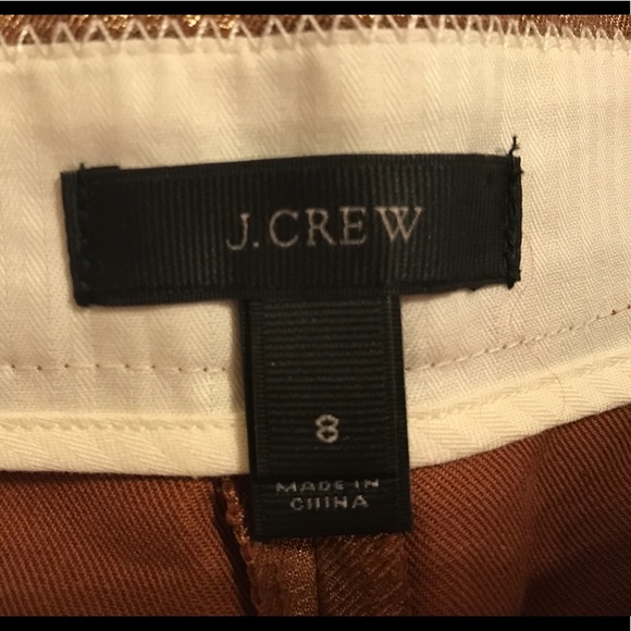 Metallic copper skort - Picture 2 of 2